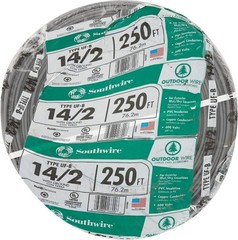 SOUTHWIRE COMPANY LL 13054255 14-2 Underground Feeder Cable, 250′