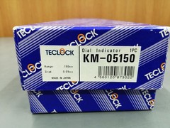 TECLOCK KM-05150 Dial Gauge, 150mm Long Stroke Mechanical Gauge Unused
