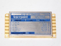 New Interpoint MFL2815S MFL DC-DC Converter Unit Mil-Spec Gold Package Module