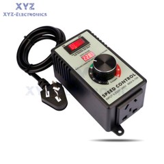 4000W Electronic Voltage Regulator Stepless AC Motor Speed Controller 110V/220V