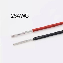 26AWG Stranded Tinned Copper Insulated Cable Wire Flexible Hookup Cable 300V
