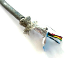 15 FT Belden 9807 28/5P Twist Pair Multi-Shielded 100 Ohm Low Cap Computer Cable