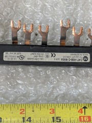 Allen Bradley 140M-C-W454 Ser A 3-Phase Compact Bus Bar 64A 600V Copper Busbar