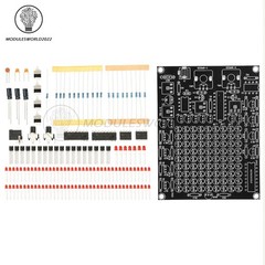 DC4.5-9V 81 LED Follow Spotlight Adjustable LED Game DIY Welding Electronic Kit