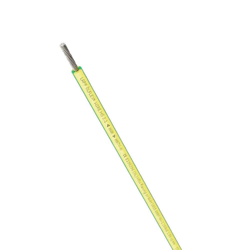 4160300, Lapp, Single conductor; 1X1; green/yellow; Ring; Lot of 328FT