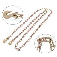 1/4 12′ G70 Truck Drag Chain J-Hooks V-Chain Flatbed Truck