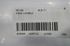 Kowa LM100JC Camera Lens 2/3in 100mm/f2.8