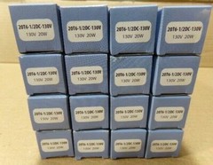 One EIKO 20T6-1/2DC-130V 20W BAYONET STYLE NOS REPLACEMENT BULBS