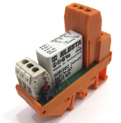 Weidmuller RS 32 940612 24V SGR 282 GSED 5 250V~Gr Modules 2 CO Contact Relay