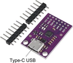 Type-c CP2112 Adapter, 2PCS CP2112 debug Board USB to I2C Communication Module