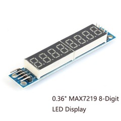 0.36″ MAX7219 8-Digit LED Display 7 Segment Digital Tube For Arduino Raspberry