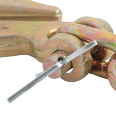 1/4 12′ G70 Truck Drag Chain J-Hooks V-Chain Flatbed Truck