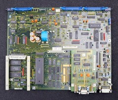 INDRAMAT motherboard CDR2 with board 109-0698-2A01-04 opposite side 09-0698-2B01-04