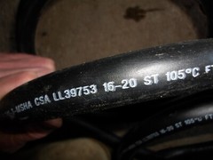 25 ft: Unused Piece: Houflex 16-20 SEO W-A Wire E54864 DRC105 CSA LL39753