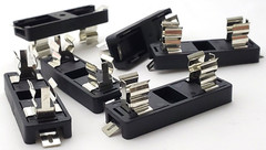 Lot of 6 JKL 2910F-42 Festoon Sockets For Miniature Lamps From 30mm To 40mm Long
