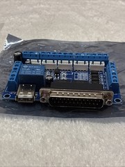 Board CNC MACH3 Interface 5 Axis With Optocoupler Adapter Stepper Motor Driver