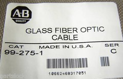ALLEN BRADLEY 99-275-1 GLASS FIBER OPTIC CABLE 992751