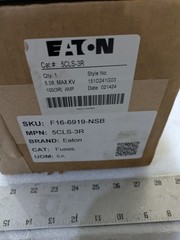 Eaton 5CLS-3R CLS Current Limiting Fuse 5.08KV Cooper Power Bussmann Medium Volt