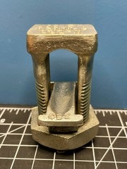 Burndy KSU31 SERVIT Split-Bolt Connector *NOS* 4 AWG-350 Kcmil Tin-plated Copper
