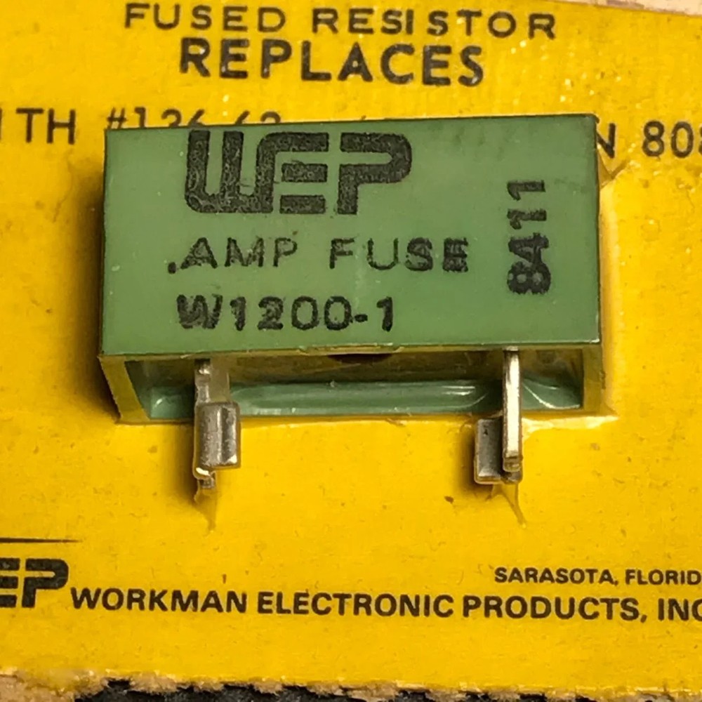W1200-1 – WORKMAN – AMP FUSE