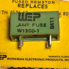 W1200-1 – WORKMAN – AMP FUSE