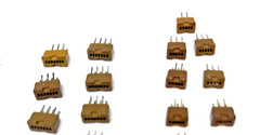 53 pcs Mostly Cinch Vintage Sockets 3 pin Transistor RARE, 1 Diode