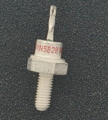 1N5828 Rectifier Diode, Schottky, 1 Phase, 1 Element, 15A, 40V V(RRM), NOS