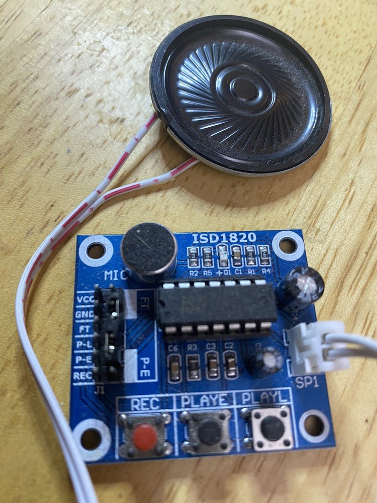 500mW Voice/Sound Recording & Playback Module With Mic & Speaker ISD1820 US Sell