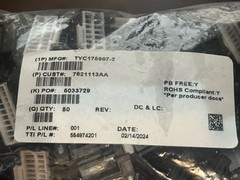 TE Connectivity AMP Connectors # 175967-2 Conn Plug HSG 20Pos 2.50mm (NEW) Qty-5