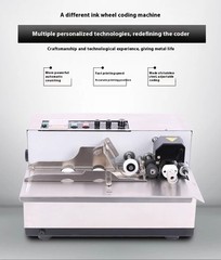 MY-380F Small Ink Wheel Black Printing Labeling Machine Motorized Coding Machine