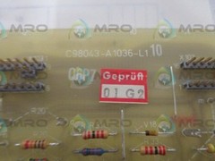 SIEMENS C98043-A1036-L1-10 INVERTER DRIVE BOARD NSMP