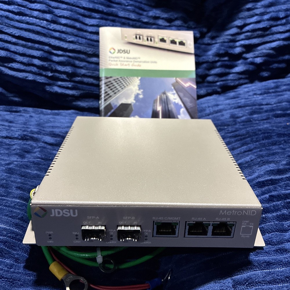 JDSU MetroNID-TE H 501-018-07 NID Carrier Ethernet -Tested Working