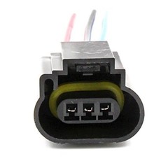 H13 9008 Wiring Harness Female Plug Headlight Pigtails Socket Connectors LINCOLN
