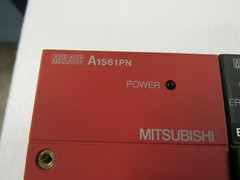 MITSUBISHI A1S61PN A2USHCPU-S1 A1SX40(X8) RACK PROCESSOR P/S MODULES LOT