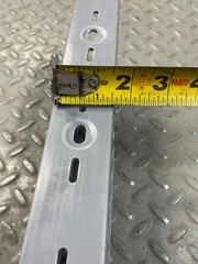 (Lot of 2) TY-DUCT TYD15X4RPG 1.5″ X 4″ X 6FT Round hole wire duct