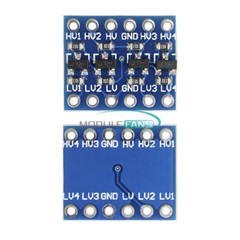 2PCS 4-Channel 5V to 3.3V IIC I2C Logic Level Converter Bi-Directional Module