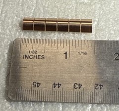 Beryllium Copper – RFI/EMI Shielding Contact Strip – 1.5″ Long – 10 Pieces LAIRD