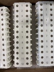 12 COUNT Concentric Devices 30TB12PM1 12-pole 600 Volt 30 AMP NEW
