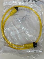 Lot of 2 Allen-Bradley DeviceNet 1M QD Patchcord 1485R-P1N5-M5