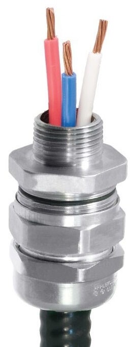 CMP Products TMC050SNB, 1/2″, NEMA 4X/IP66, Nickel Plated Brass Cable Gland, 1pc