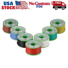 16 Gauge Silicone Wire Kit 7 Color Each 25 ft Flexible 16 AWG Stranded Tinned…