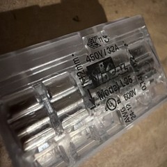 Ideal L25 Lever Wire Connector, 450V / 32amp, 5 Port, Blue. 6 Pack