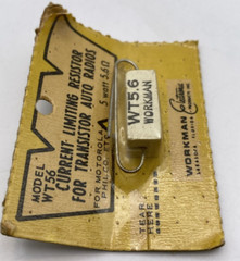 Vtg WT56 – Workman – Current Limiting Resistor NOS 5 Watt 5.6 ohm