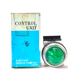 MARUYASU DENGYO GREEN PILOT LAMP A30ILT100 P.100-110V.