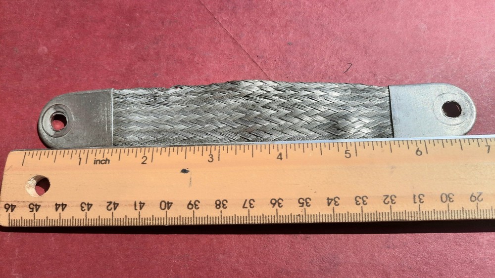 Braided Grounding Strap 6″ Length