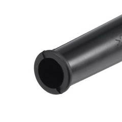 Cord Boot Protector Cable Sleeve Rubber 75mm Length Black 2 Pcs