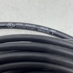 Sick 41VB E335179 4-Pin Male To Female Cable-Wire 300VAC/DC 4A 16′ Cordset