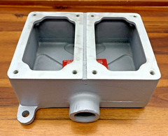Appleton EFDC275-NL-Q Control Station Mounting Body Electrical Box 2-Gang New