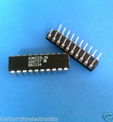 ADM233LJN ANALOG DEVICE IC TX/RX DUAL RS-232 5VLP 20 PIN DIP