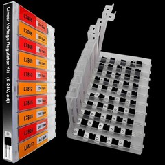 EEEEE 10 Values 50 Pcs Linear Voltage Regulator Positive External Voltage Kit…